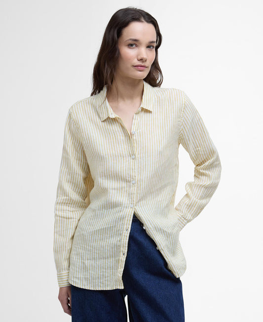 Barbour Marine Shirt - Limeade Stripe