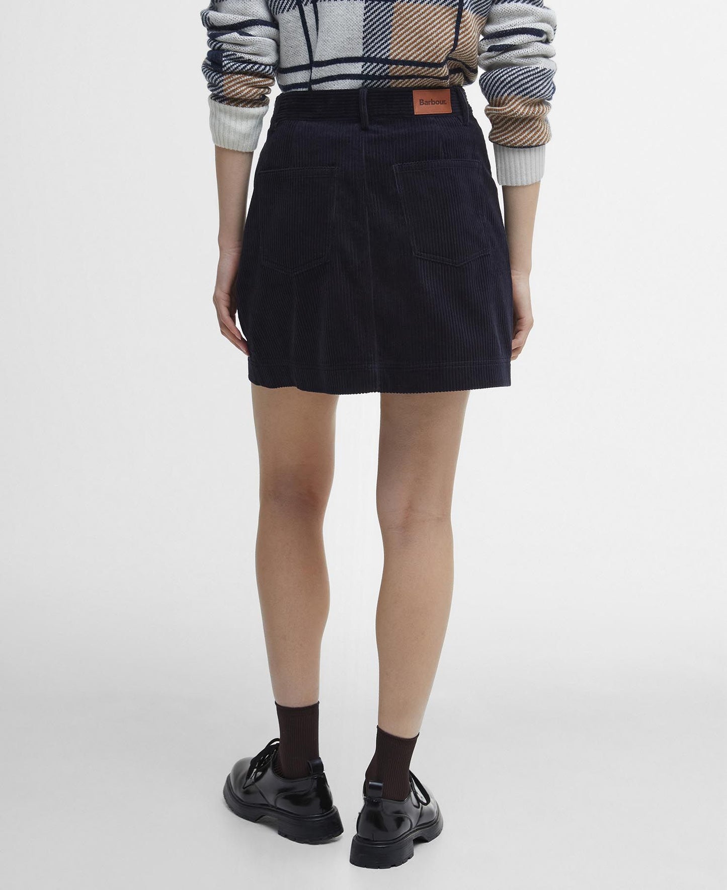 Barbour Tessa Mini Skirt - Navy
