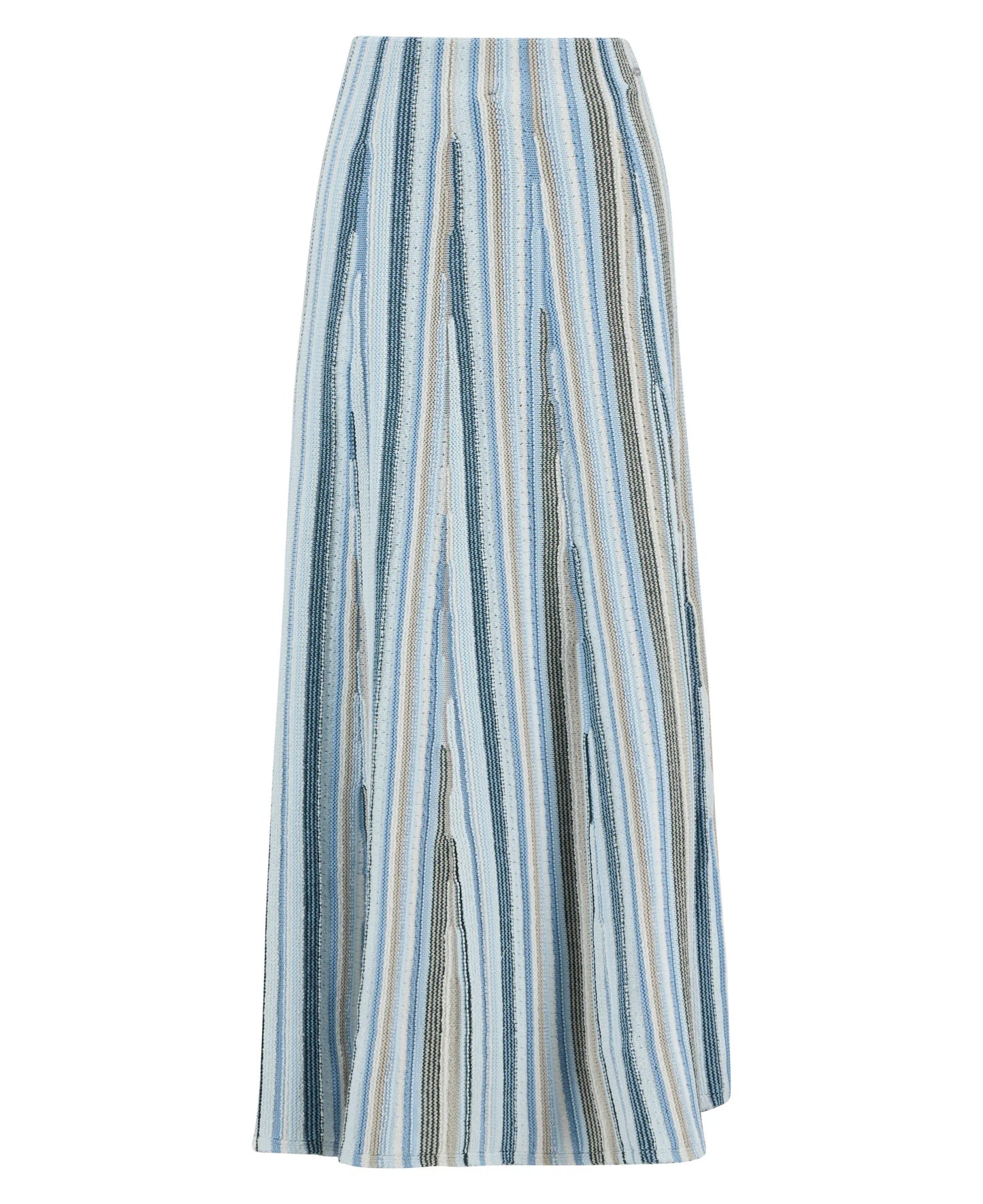 Barbour Josie Knitted Skirt - Multi Blue
