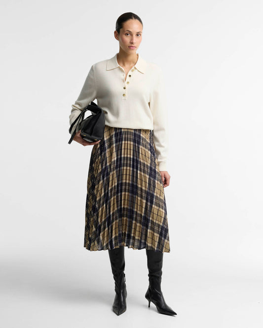 Barbour Ria Midi Skirt - Beachwood Tartan