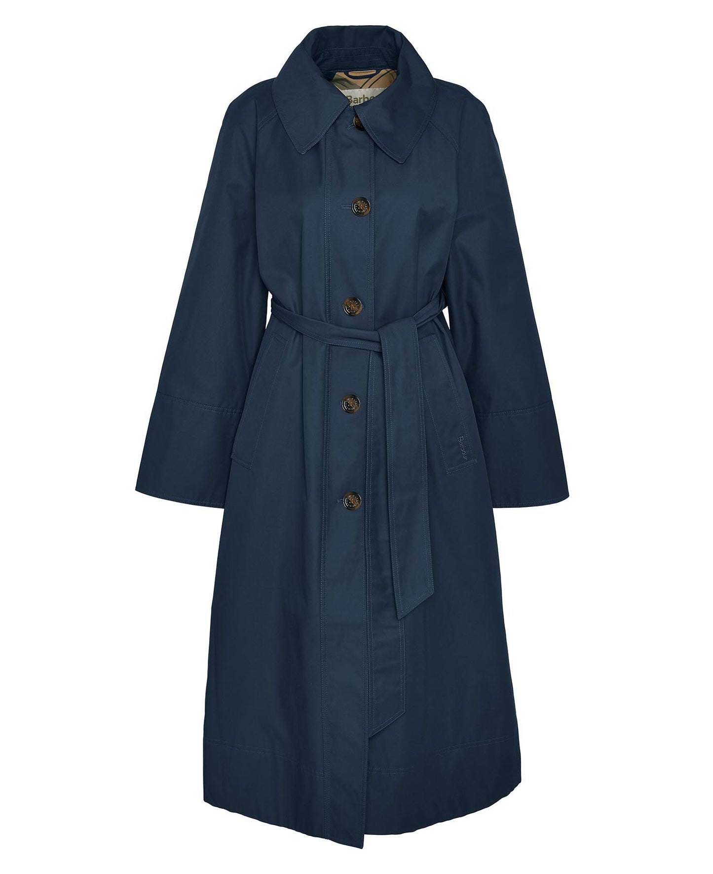 Barbour Beatrix Showerproof Trench - Navy