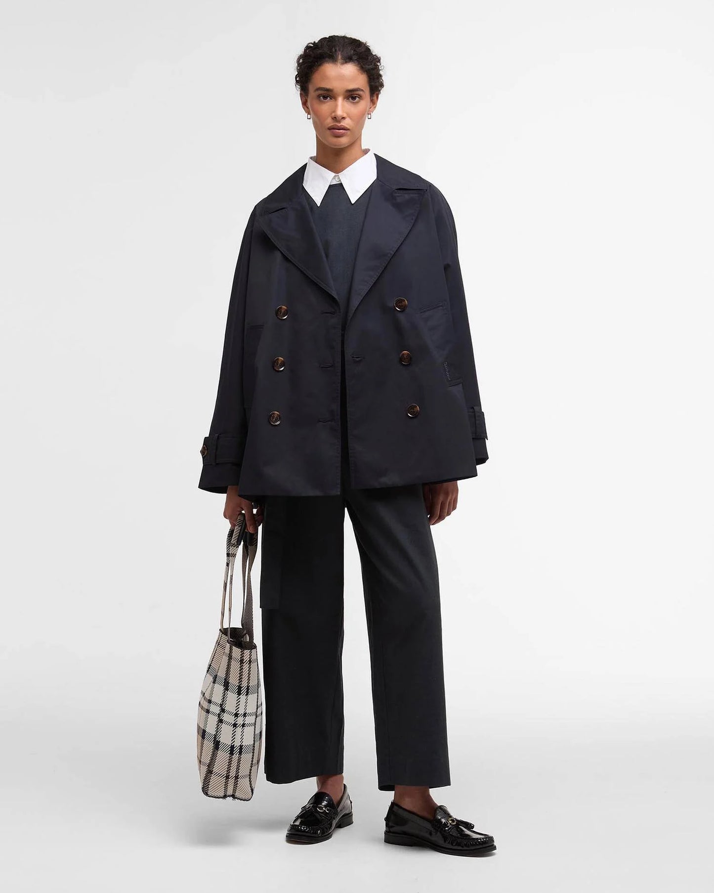 Barbour Maisy Showerproof Jacket - Navy