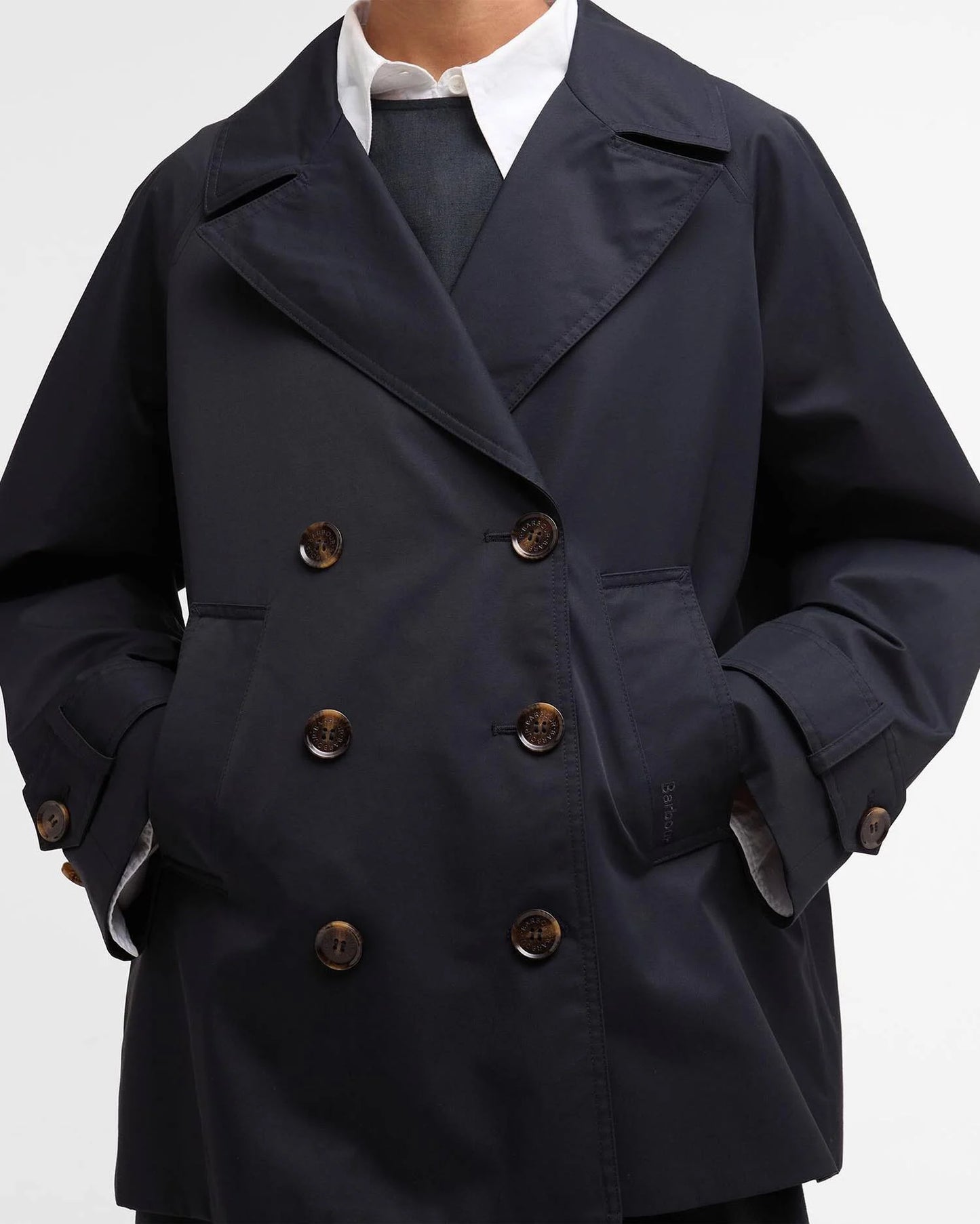 Barbour Maisy Showerproof Jacket - Navy