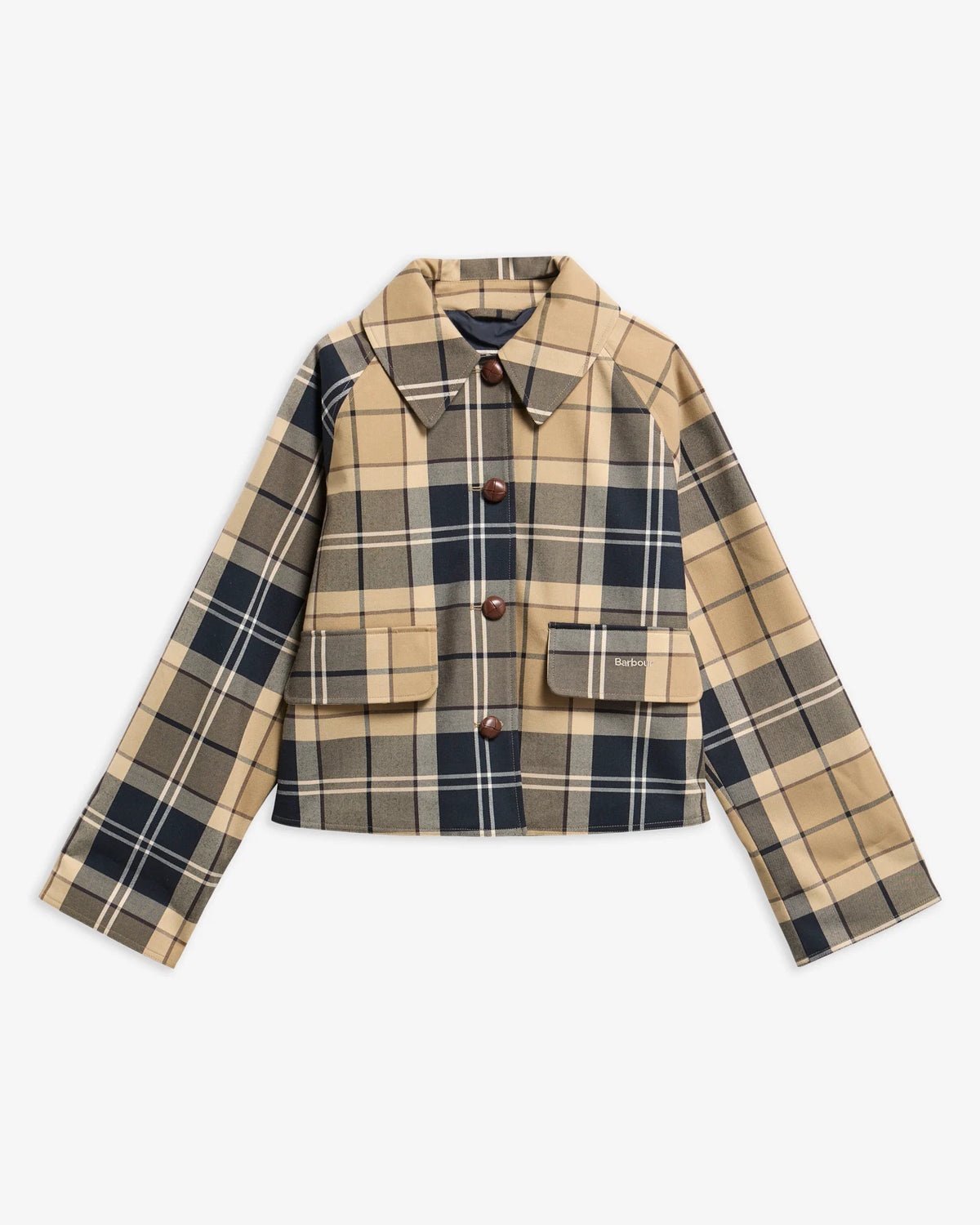 Barbour Delilah Checked Showerproof Jacket