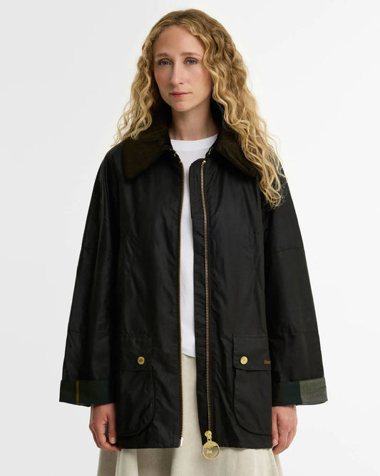 Barbour Allerston Wax Jacket - Olive