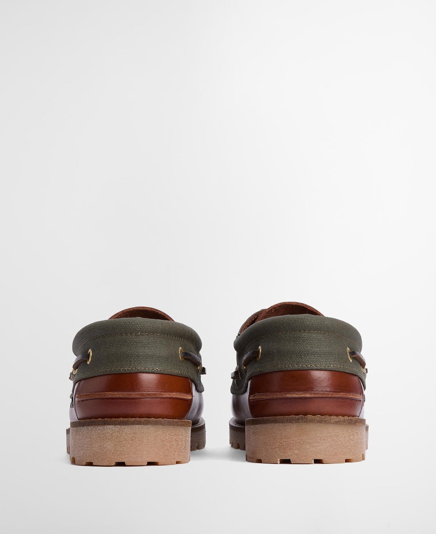 Barbour Deck Boat Shoe - Mahogany