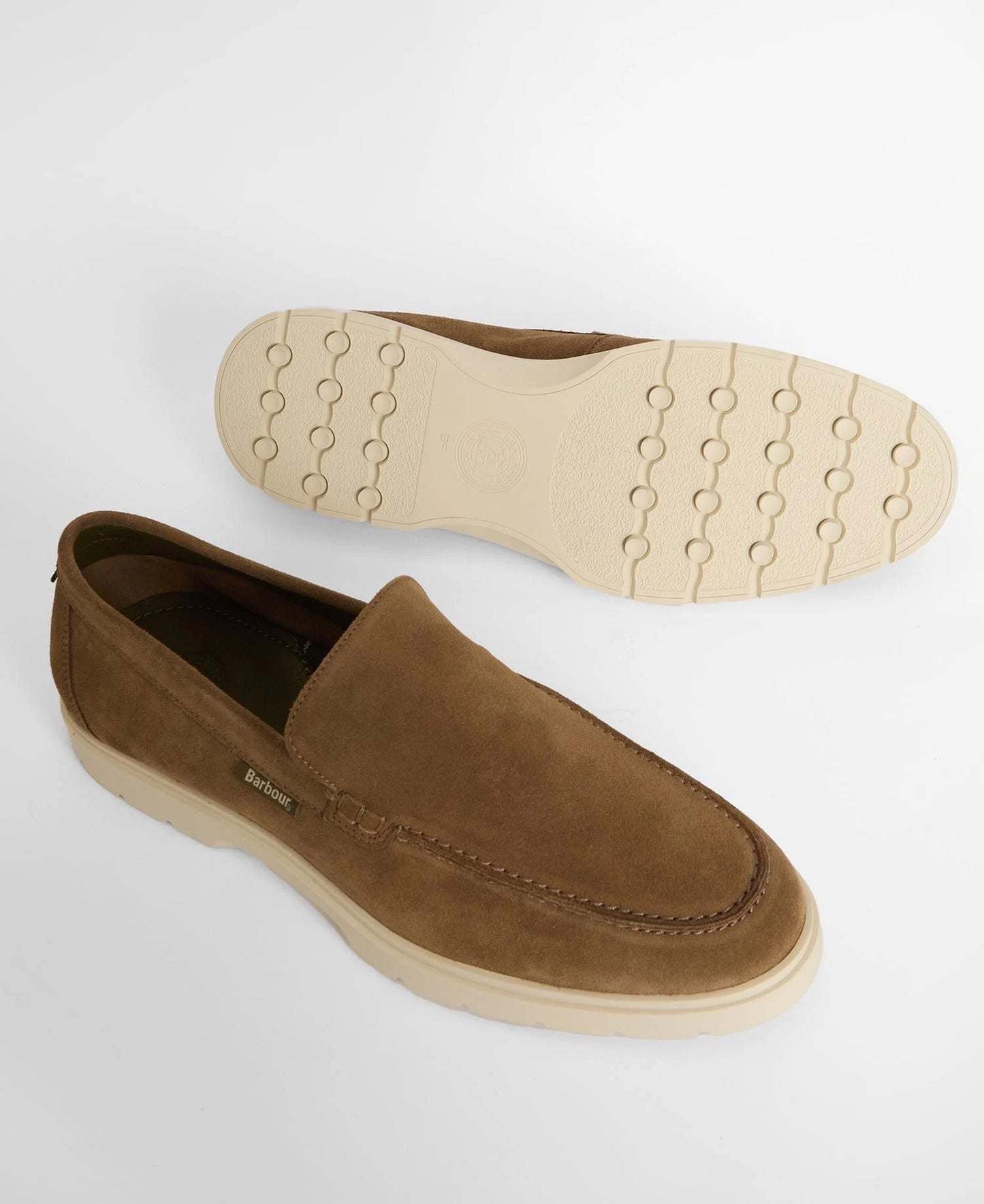 Barbour Carty Loafer - Taupe Suede