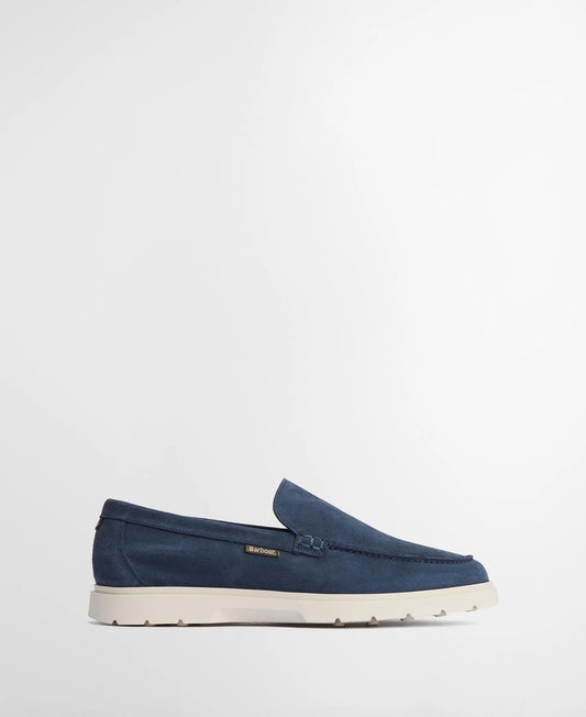Barbour Carty Loafer - Blue Suede
