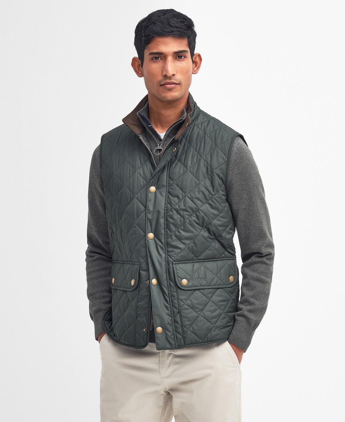 Barbour New Lowerdale Gilet - Sage