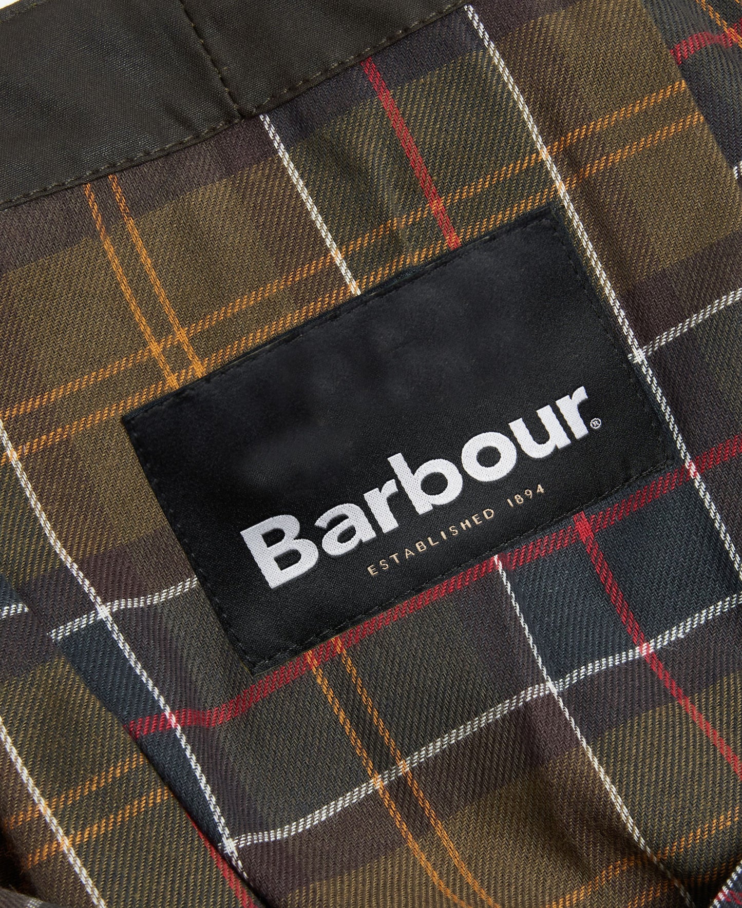 Barbour wax cotton hood - Olive
