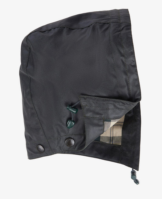 Barbour wax cotton hood - Sage