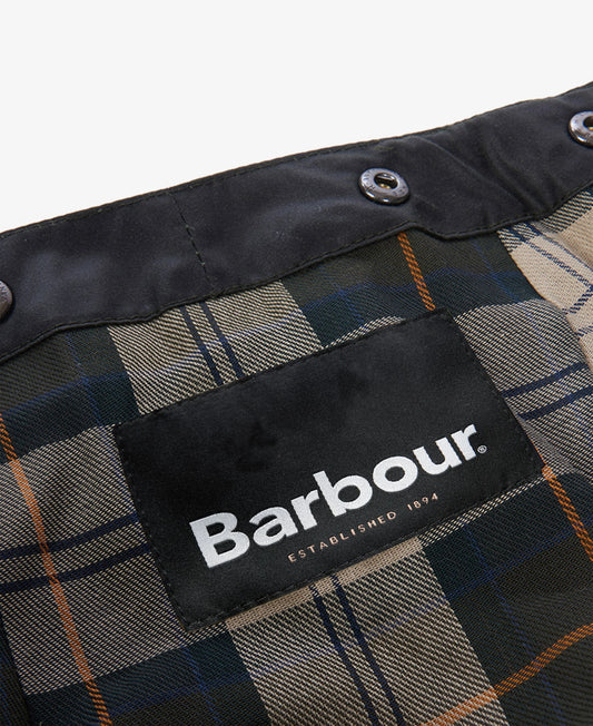 Barbour wax cotton hood - Sage