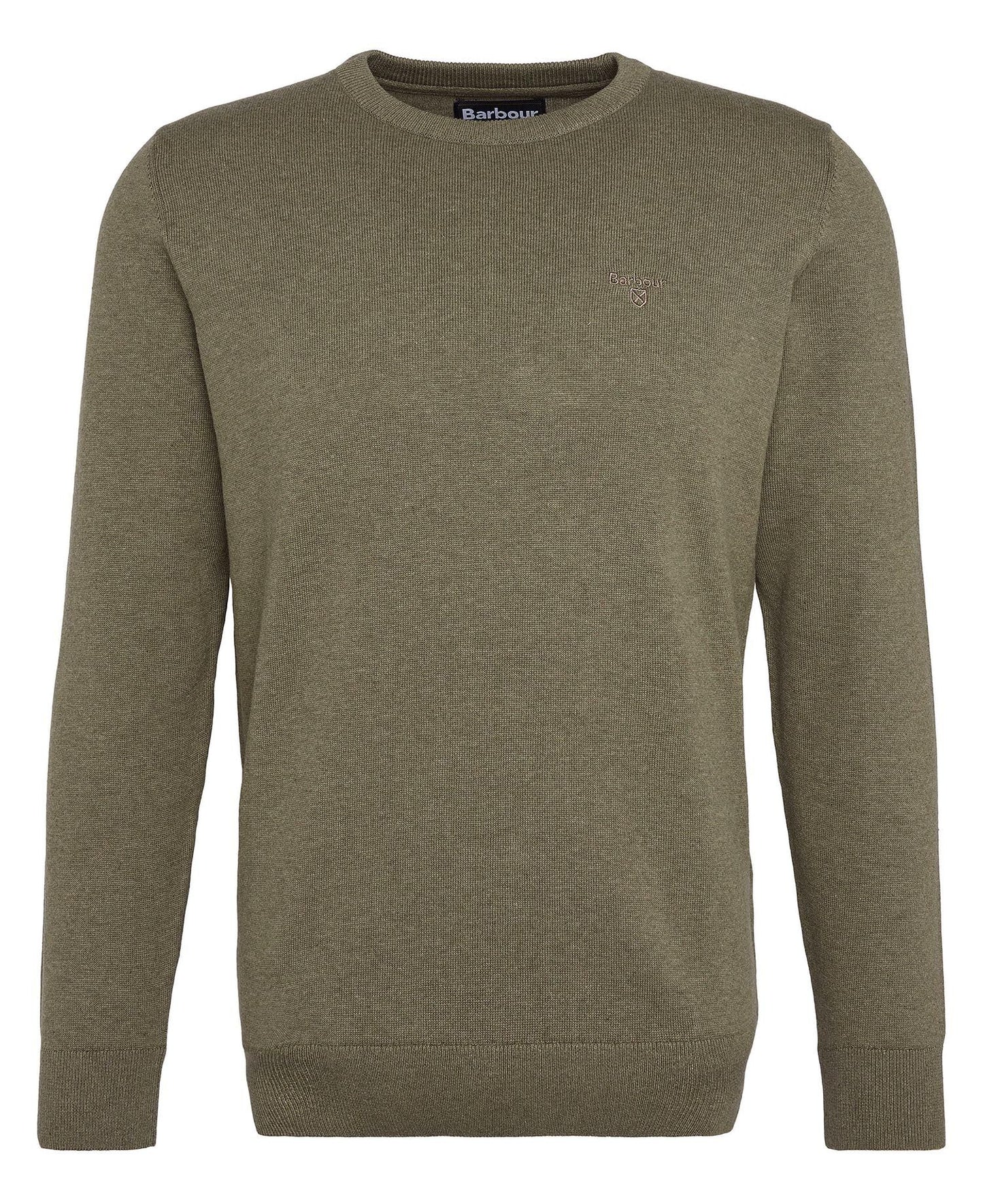 Barbour Pima Cotton Crewneck - Green