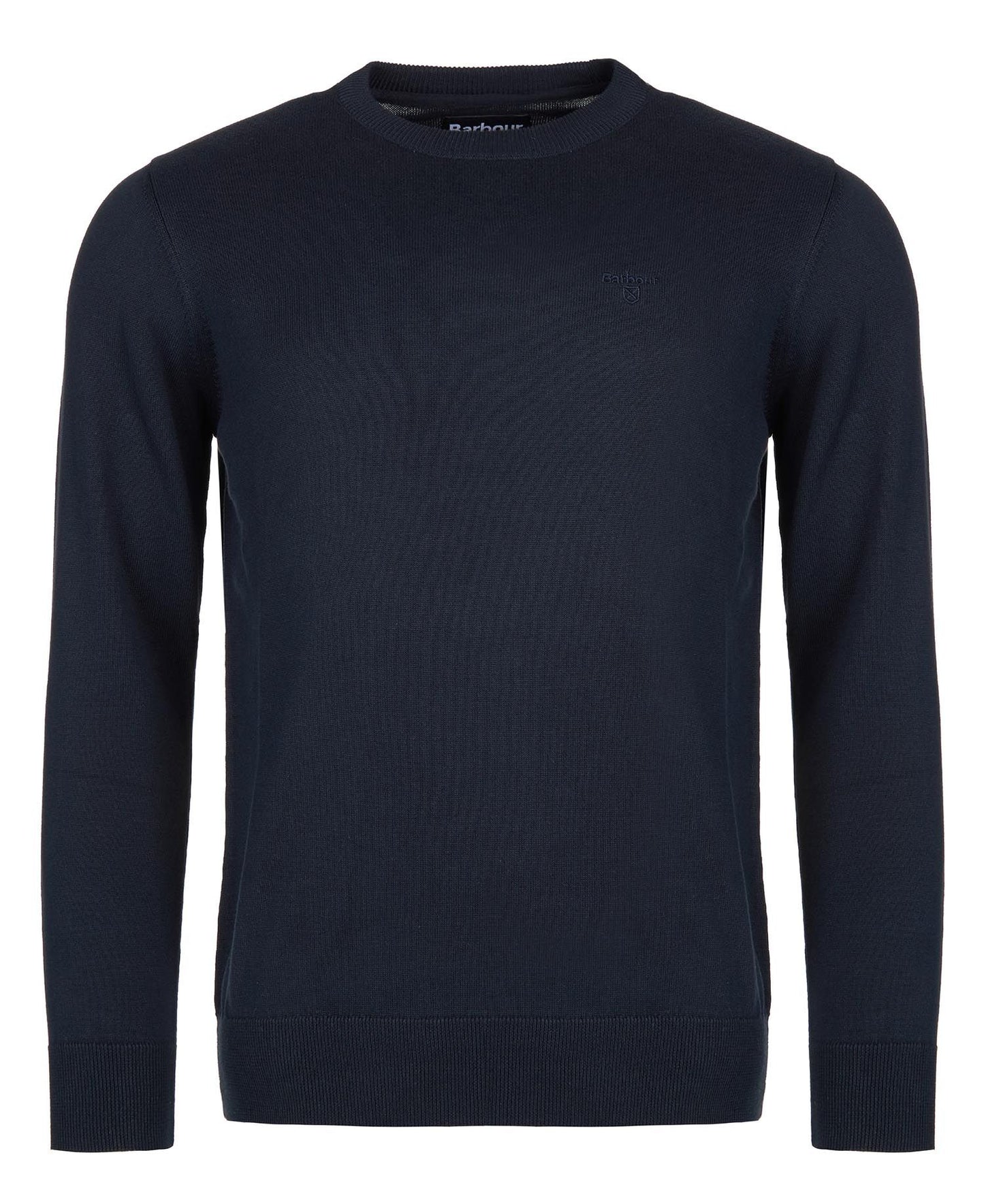 Barbour Pima Cotton Crewneck - Navy