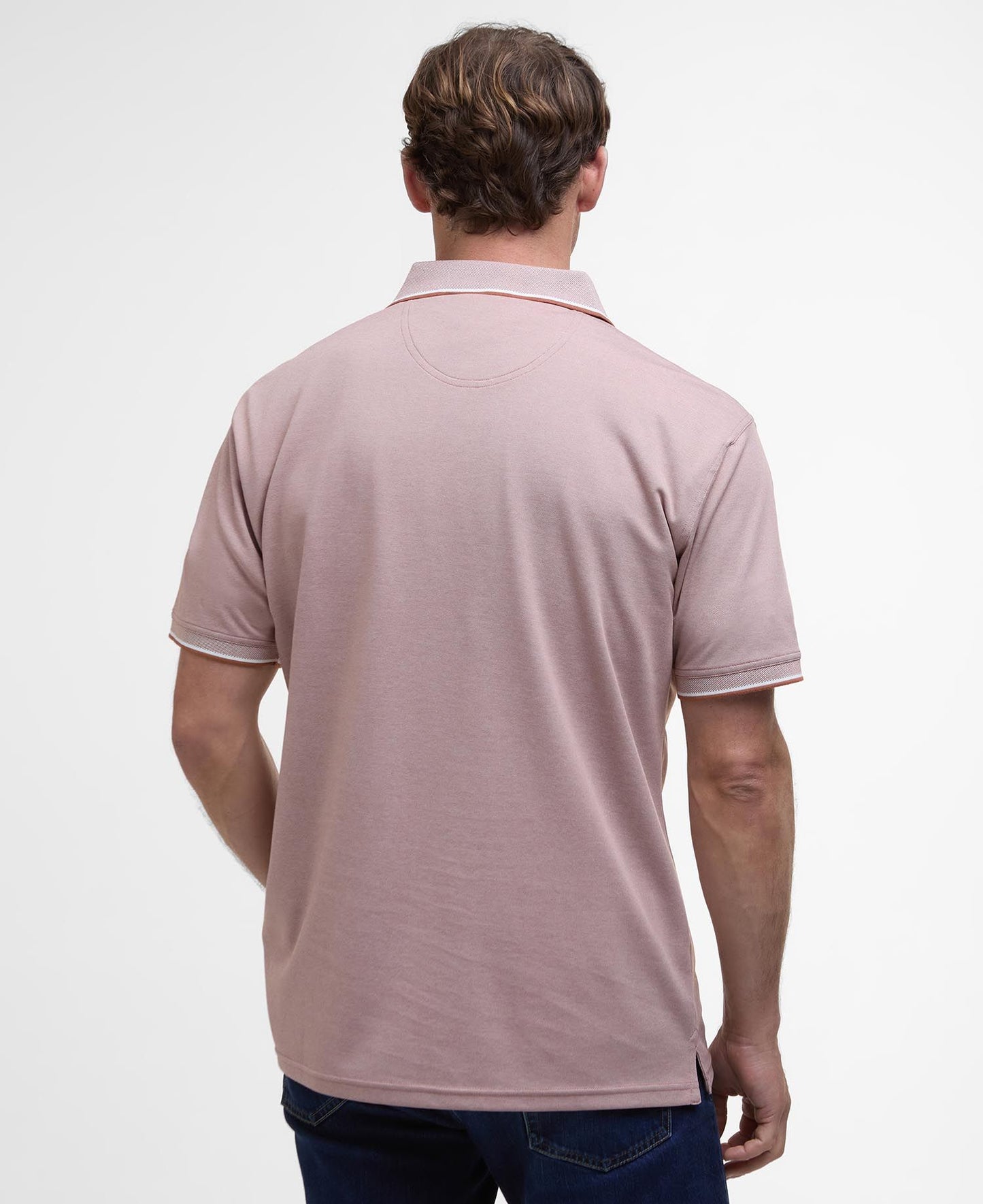 Barbour Heydon Performance Polo - Dark Rust