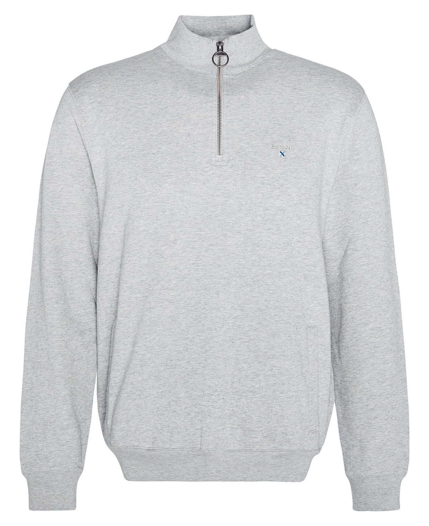 Barbour Beckhill Half Zip Sweatshirt - Grey