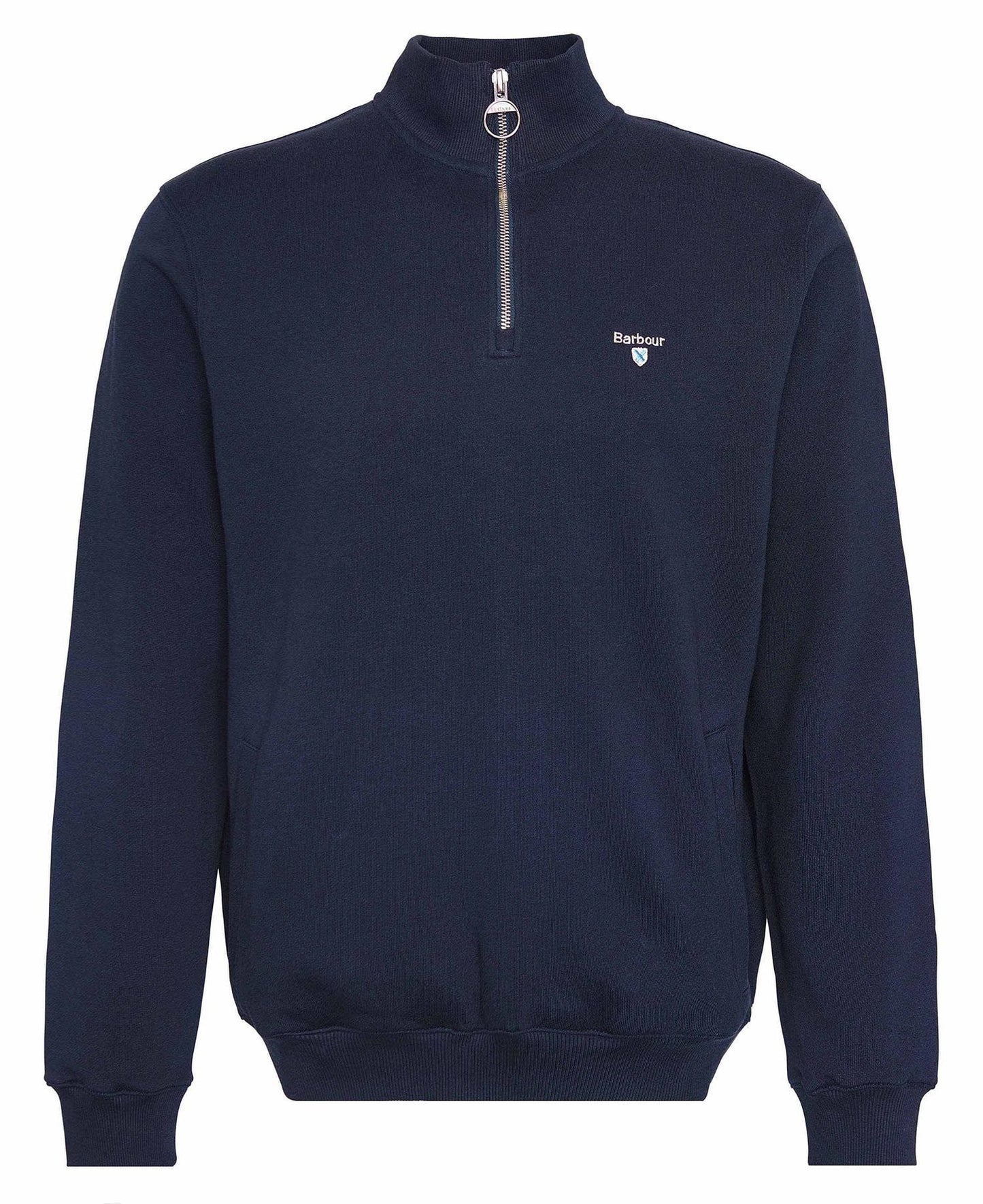 Barbour Beckhill Half Zip Sweatshirt - Navy