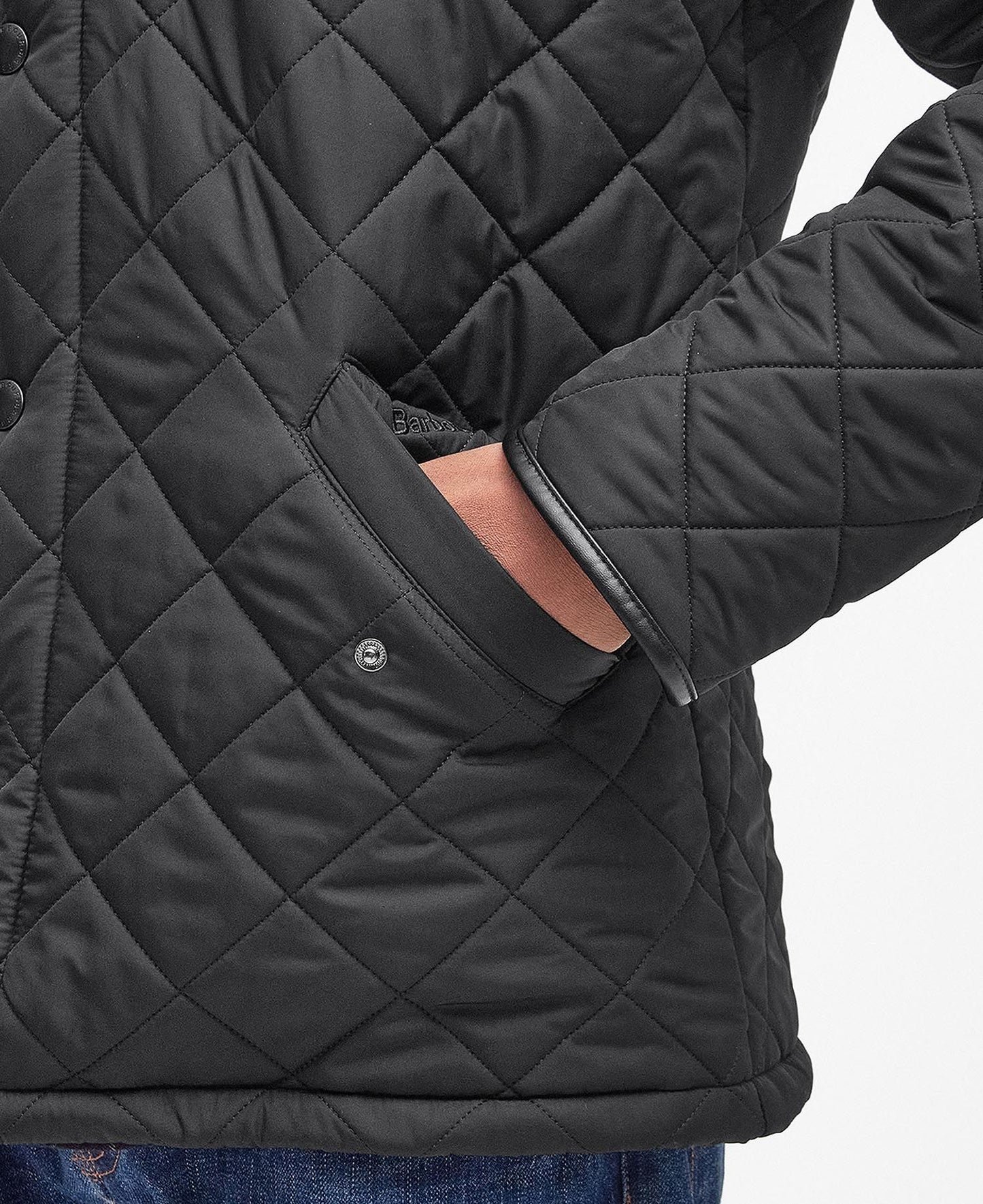 Barbour Powell Quilt - Black