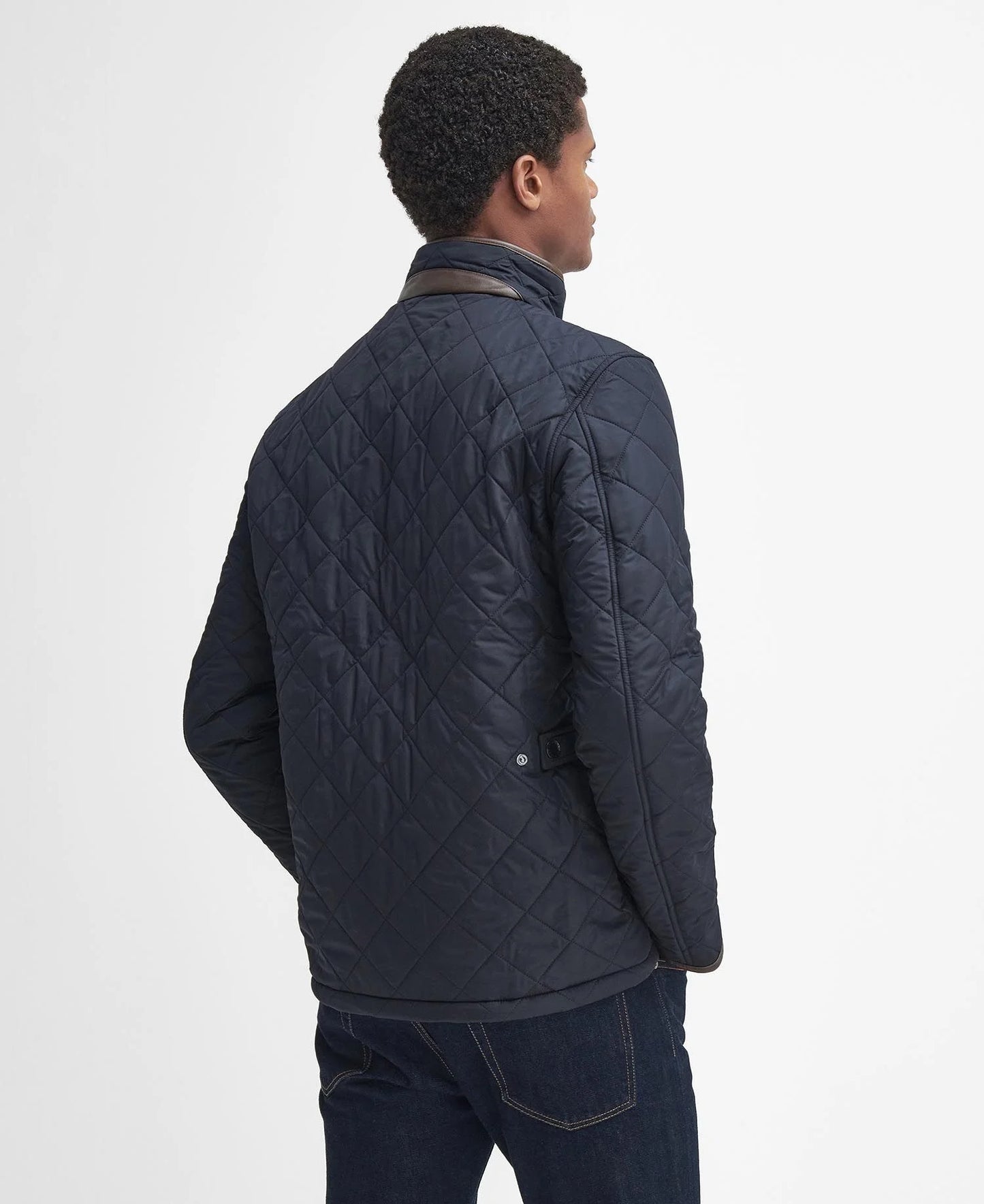 Barbour Powell Quilt - Navy
