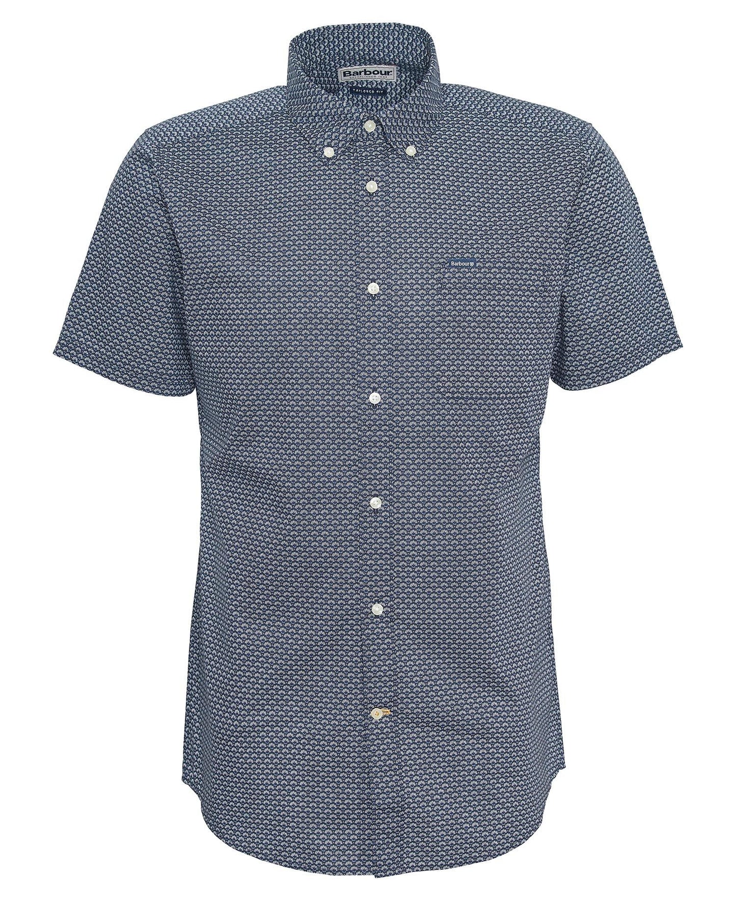 Barbour Shell S/S Shirt - Navy