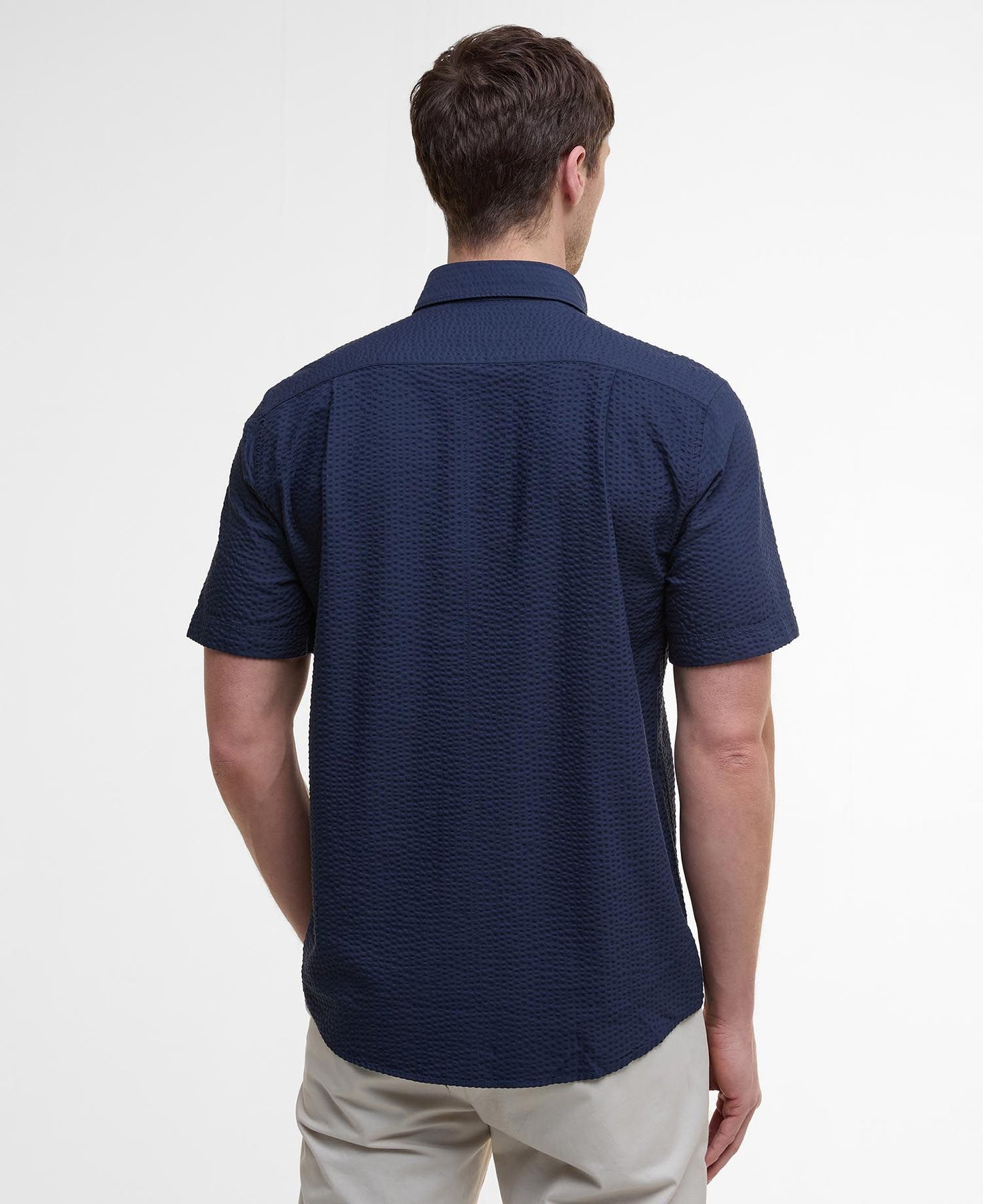 Barbour Longhall S/S Performance Shirt - Navy
