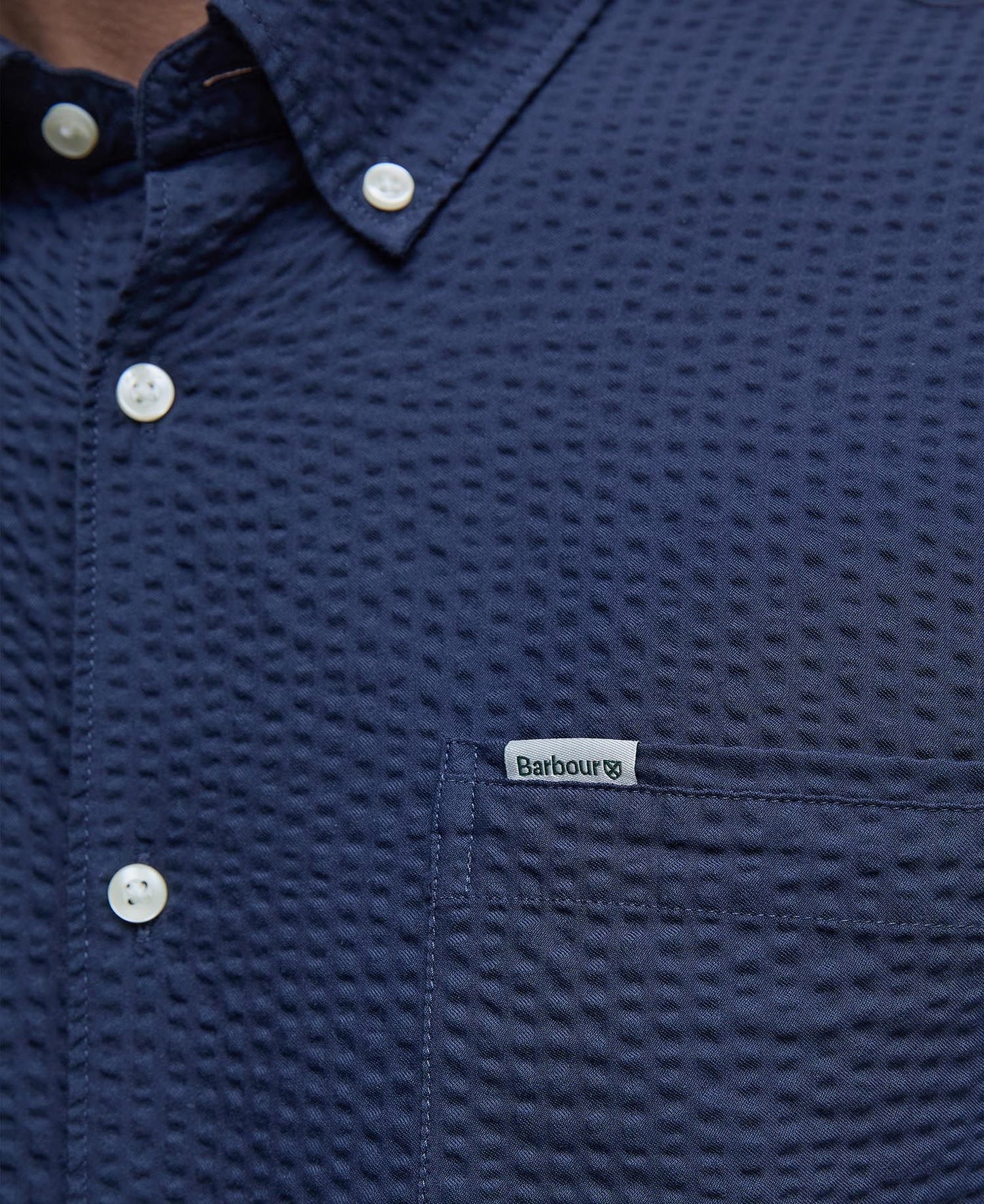 Barbour Longhall S/S Performance Shirt - Navy