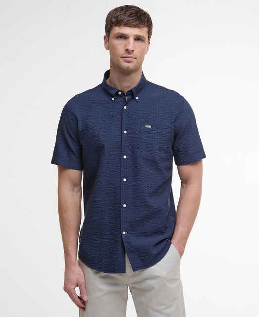 Barbour Longhall S/S Performance Shirt - Navy