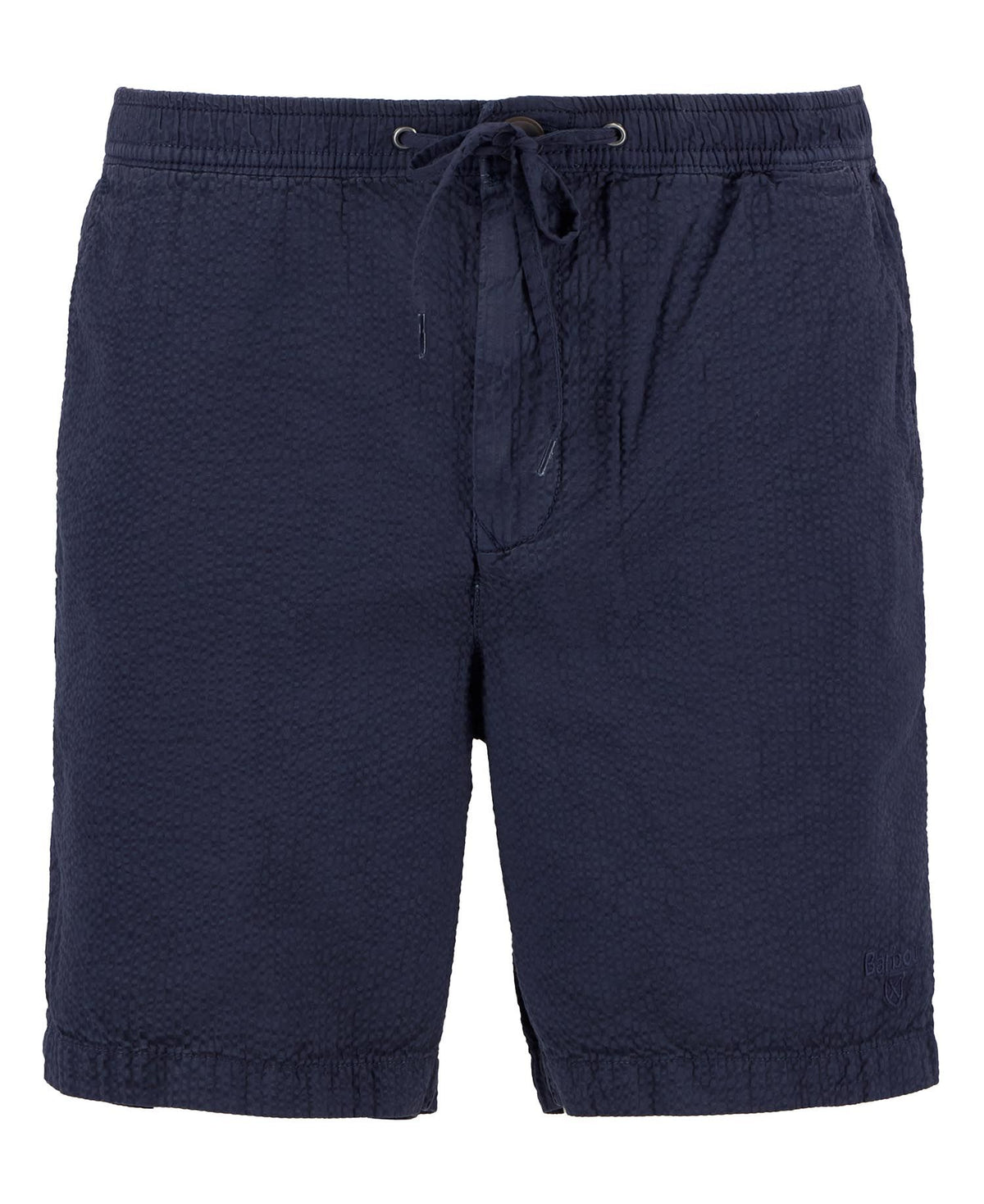 Barbour Seersucker Short in Navy