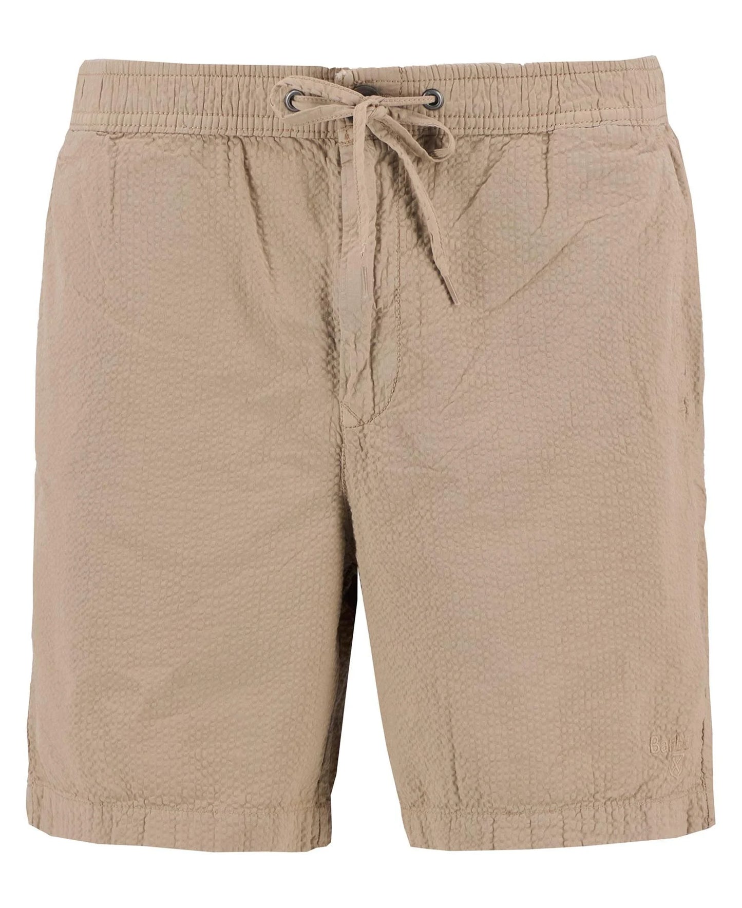 Barbour Seersucker Short - Washed Stone