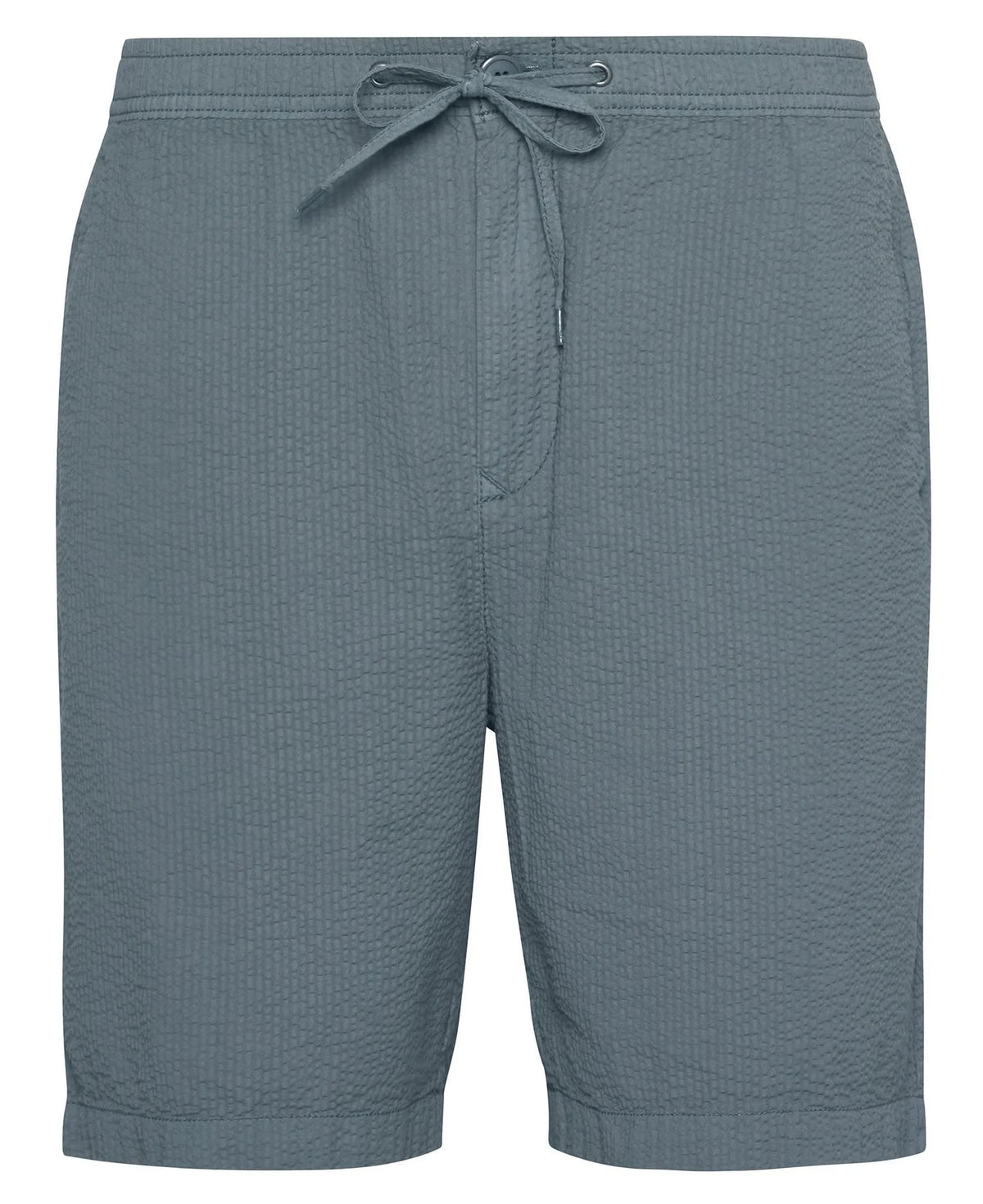 Barbour Seersucker Short in Vintage Teal