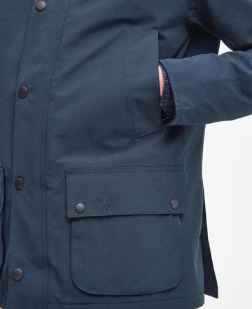 Barbour Winter Ashby Jacket - Navy