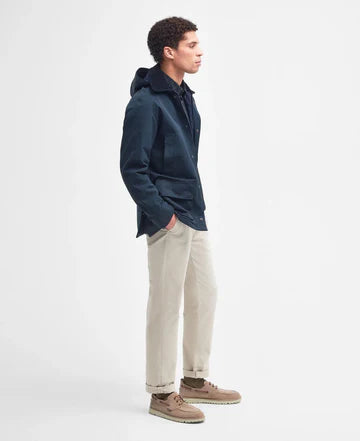 Barbour Winter Ashby Waterproof Jacket in Classic Navy
