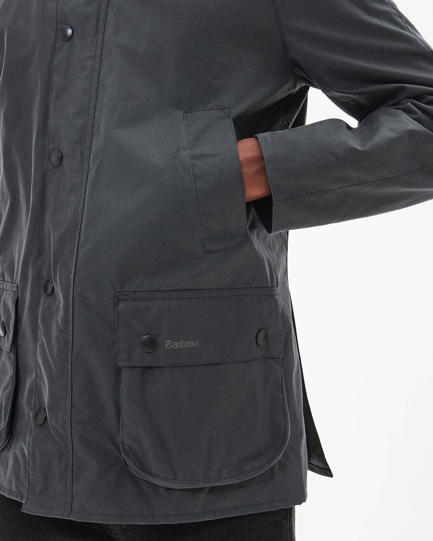 Barbour Ashby Wax - Charcoal