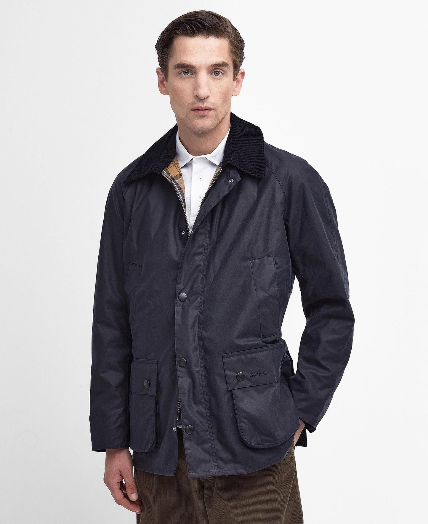 Barbour Ashby Wax - Navy
