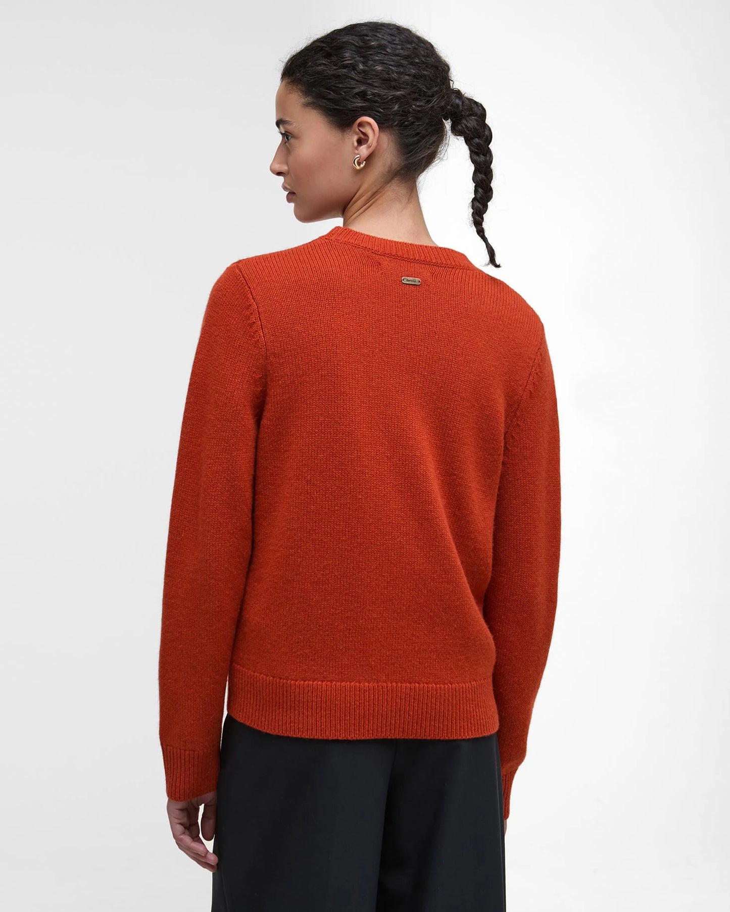 Barbour Woodhouse Knitted Jumper - Orange