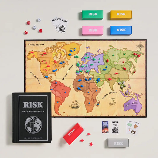 Vintage Bookshelf Game - Risk