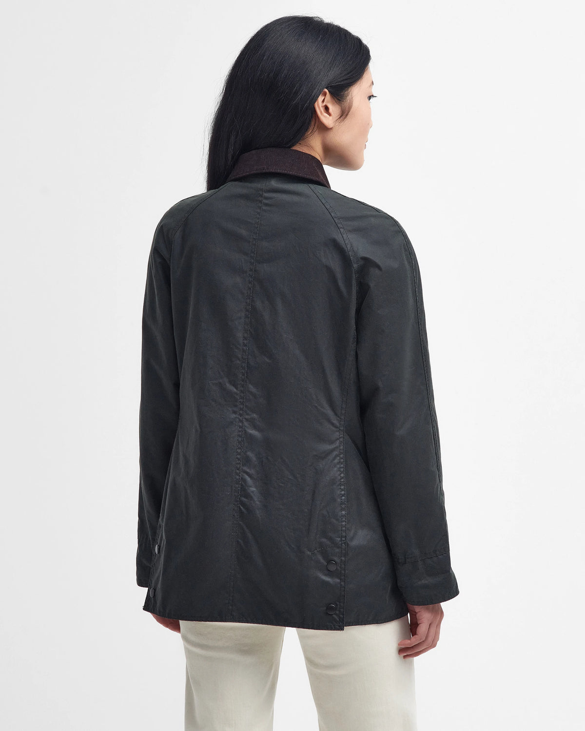 Barbour Beadnell® Waxed Jacket in Sage, image 4