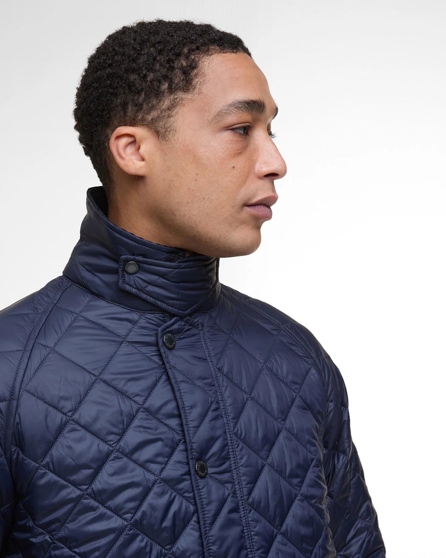 Barbour Tracker Quilt Jacket - Navy