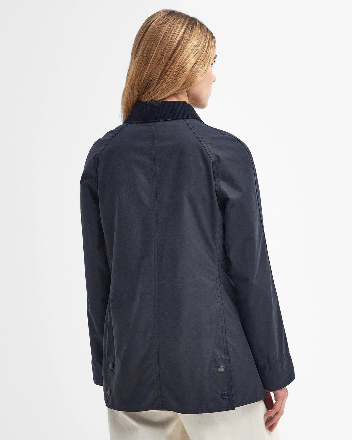 Barbour Beadnell® Waxed Jacket in Classic Navy, image 2