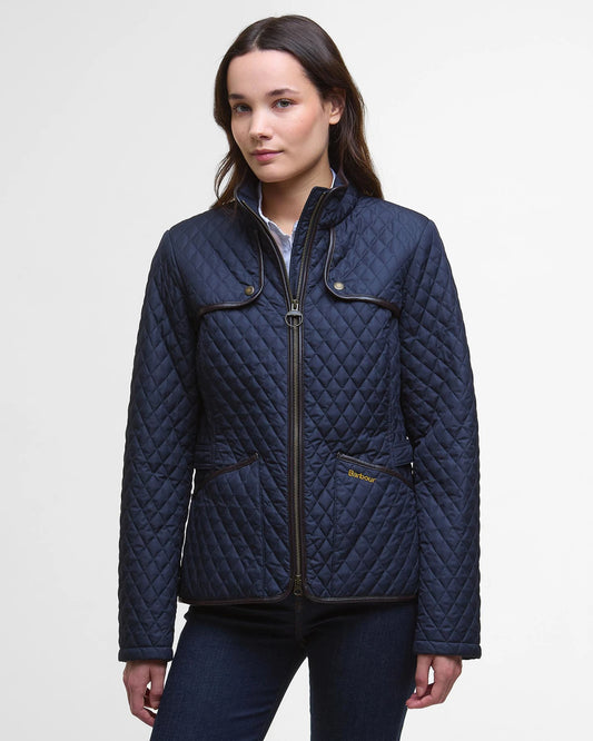 Barbour Dahlia Quilted Jacket - Navy