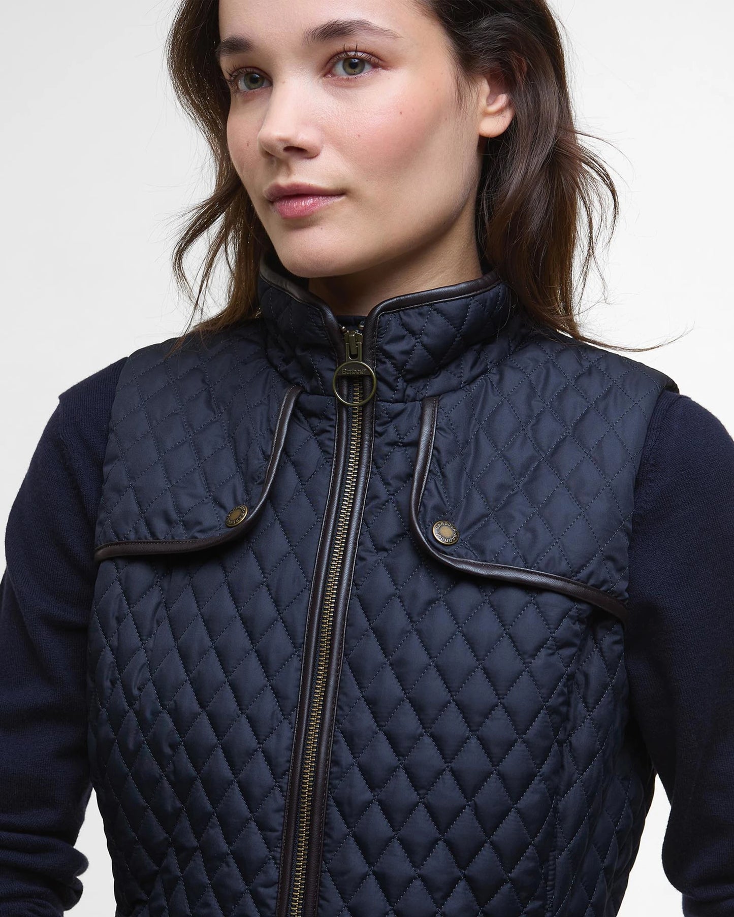 Barbour Dahlia Quilted Gilet - Navy