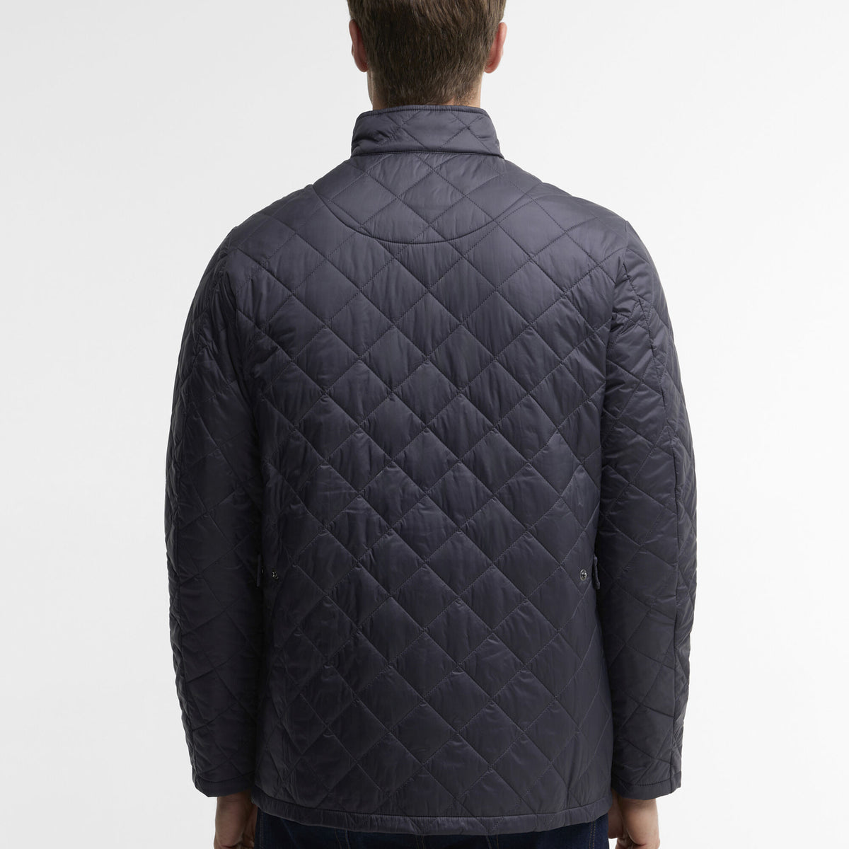 Barbour Flyweight Chelsea Quilted Jacket in Classic Navy, image 3