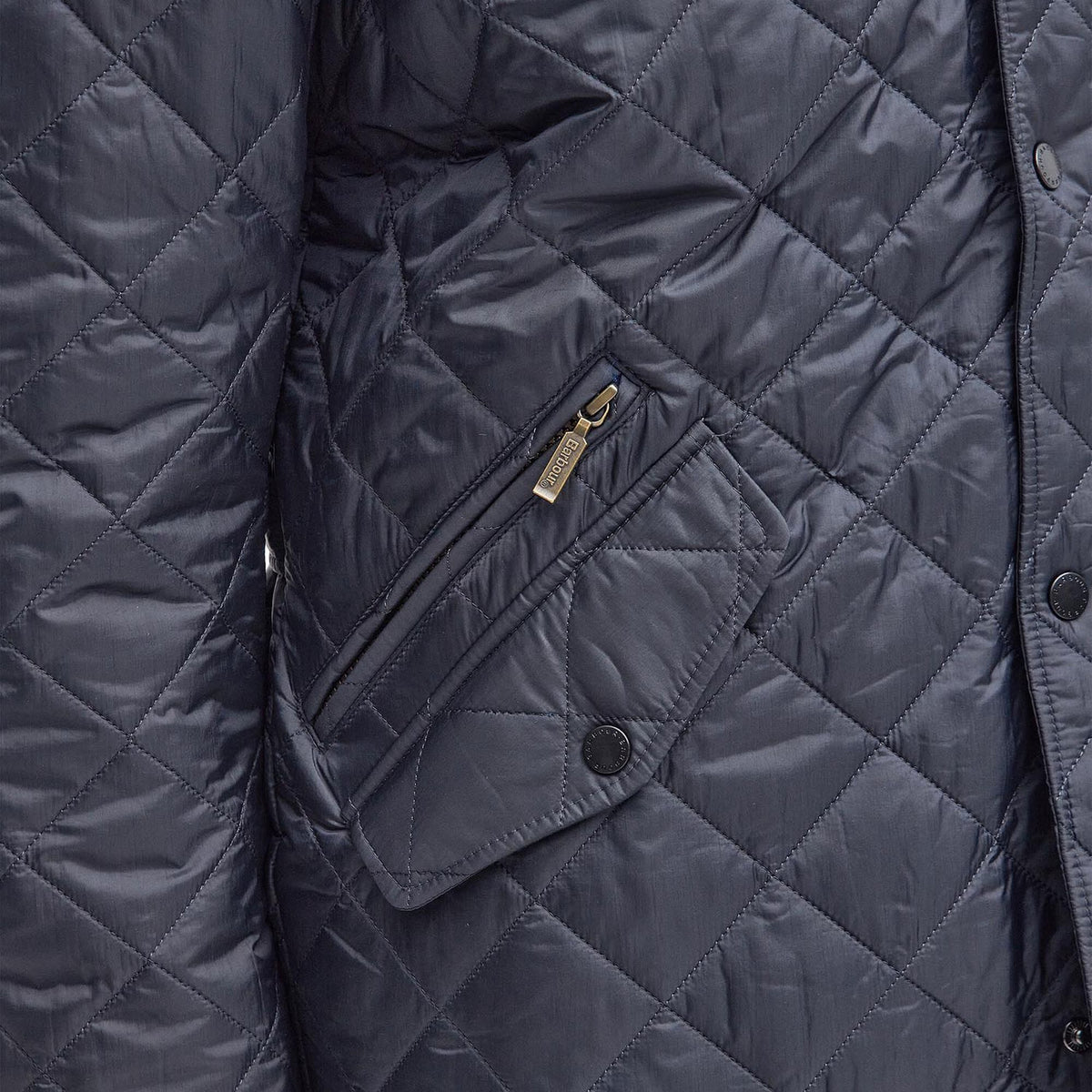 Barbour Flyweight Chelsea Quilted Jacket in Classic Navy, image 6