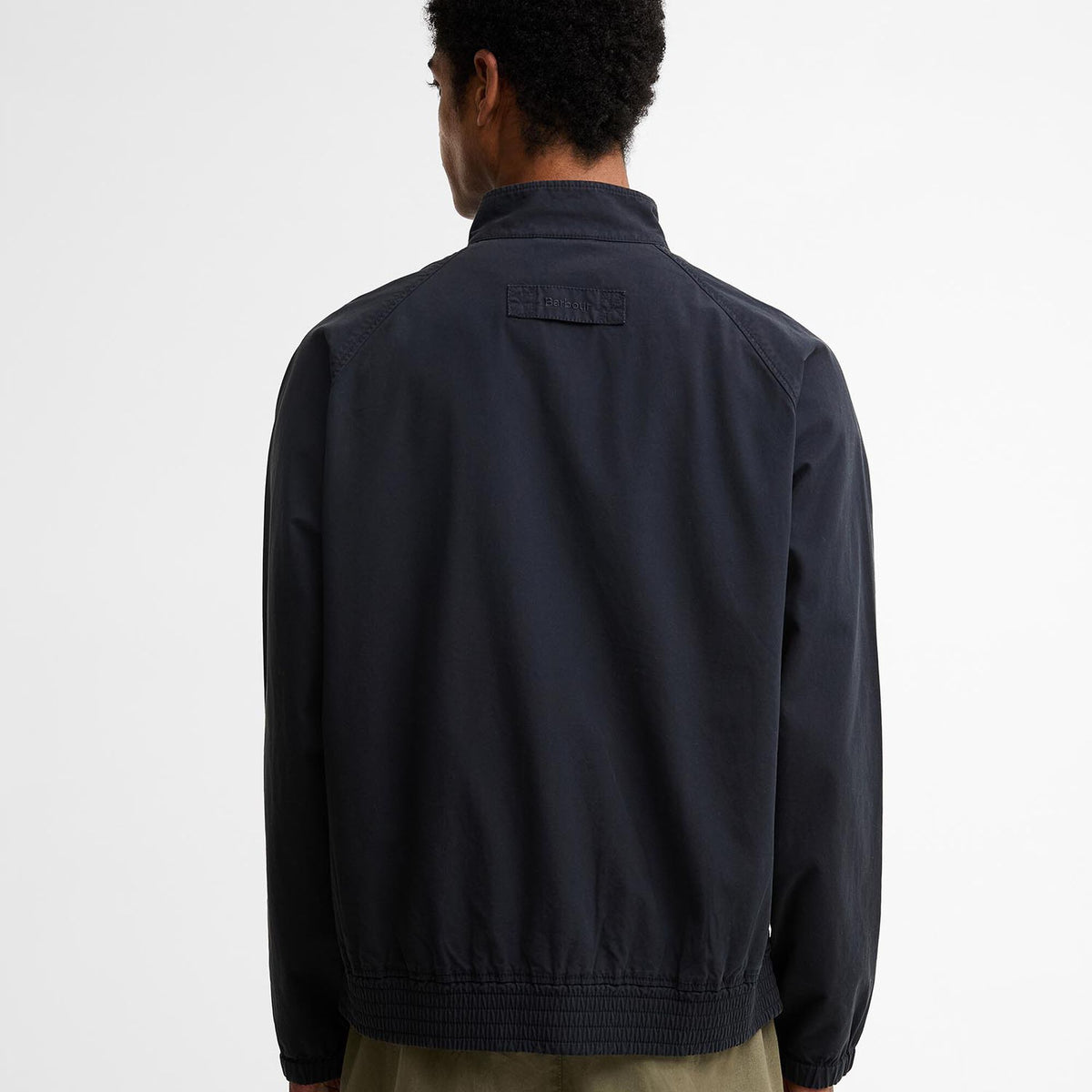 Barbour Royston Cotton Harrington Jacket in Dark Navy, image 3