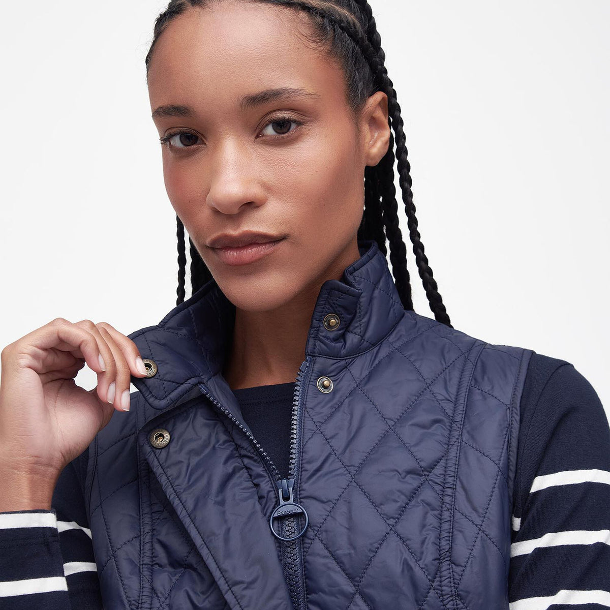 Barbour Otterburn Gilet in Classic Navy, image 5