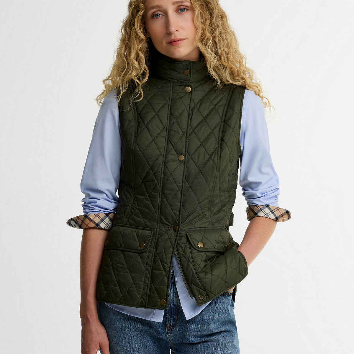 Barbour Otterburn Gilet in Olive
