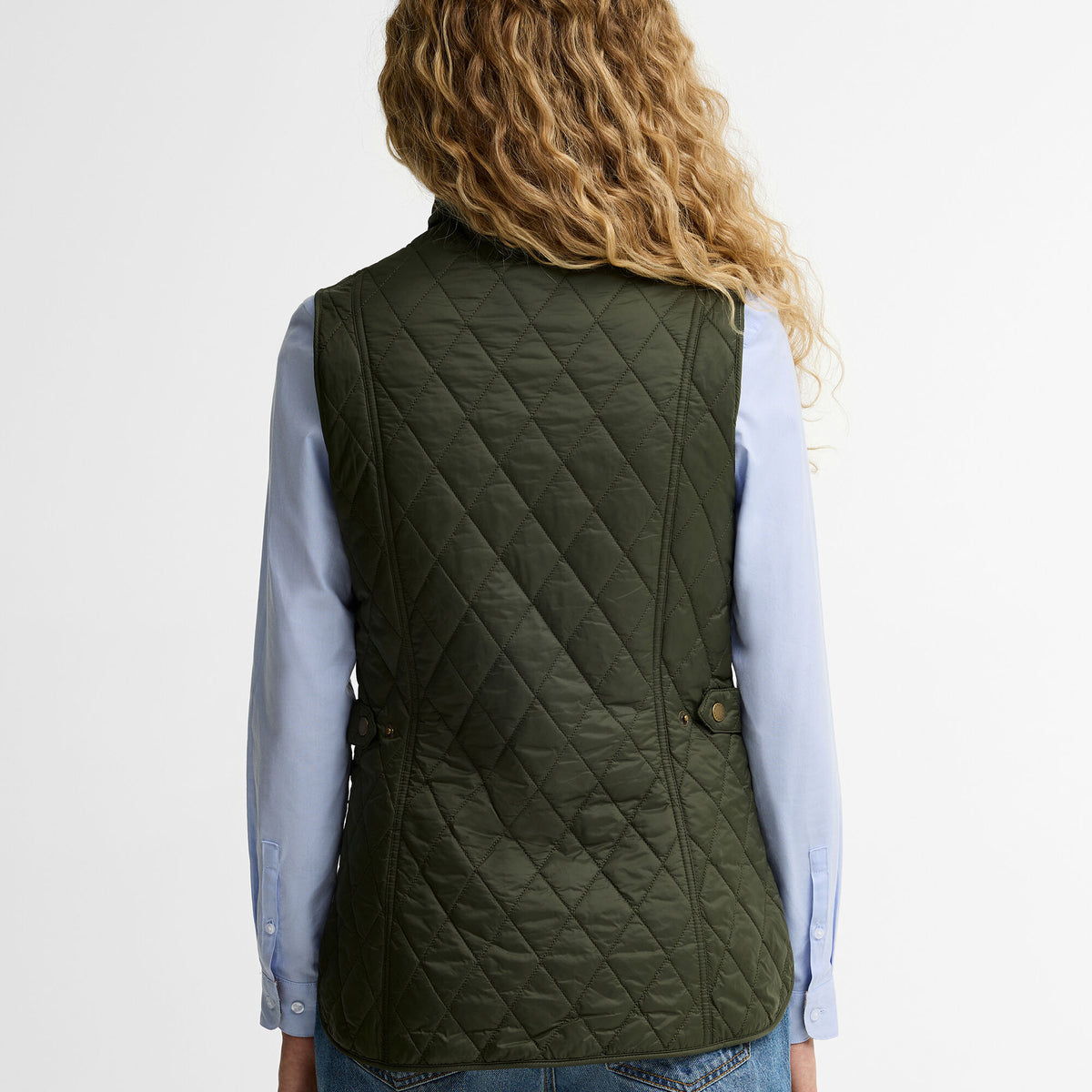 Barbour Otterburn Gilet in Olive, image 3