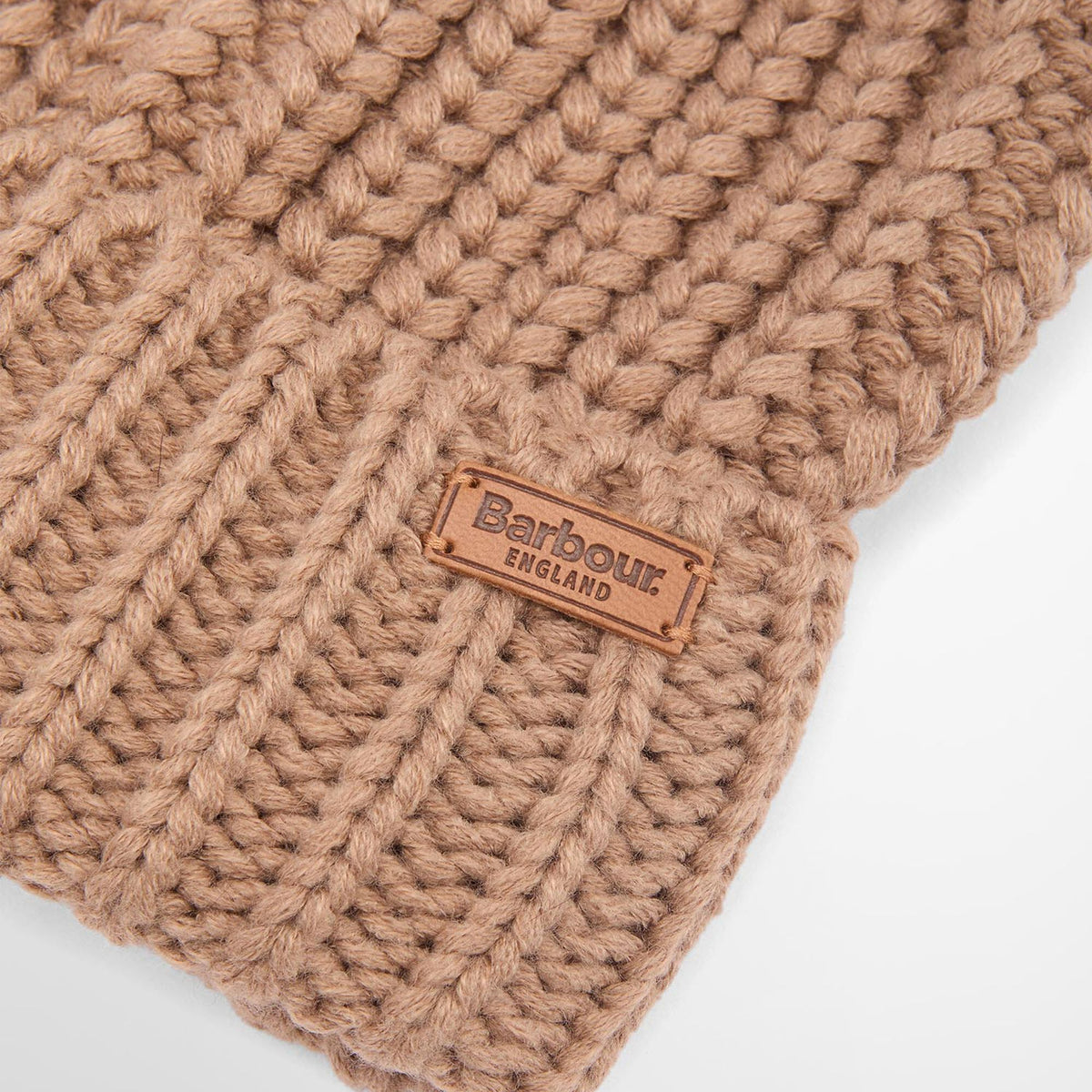 Barbour Saltburn Beanie in Mink, image 3