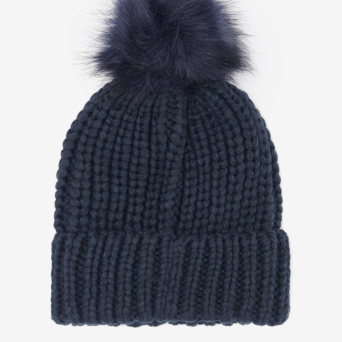 Barbour Saltburn Beanie in Classic Navy, image 2