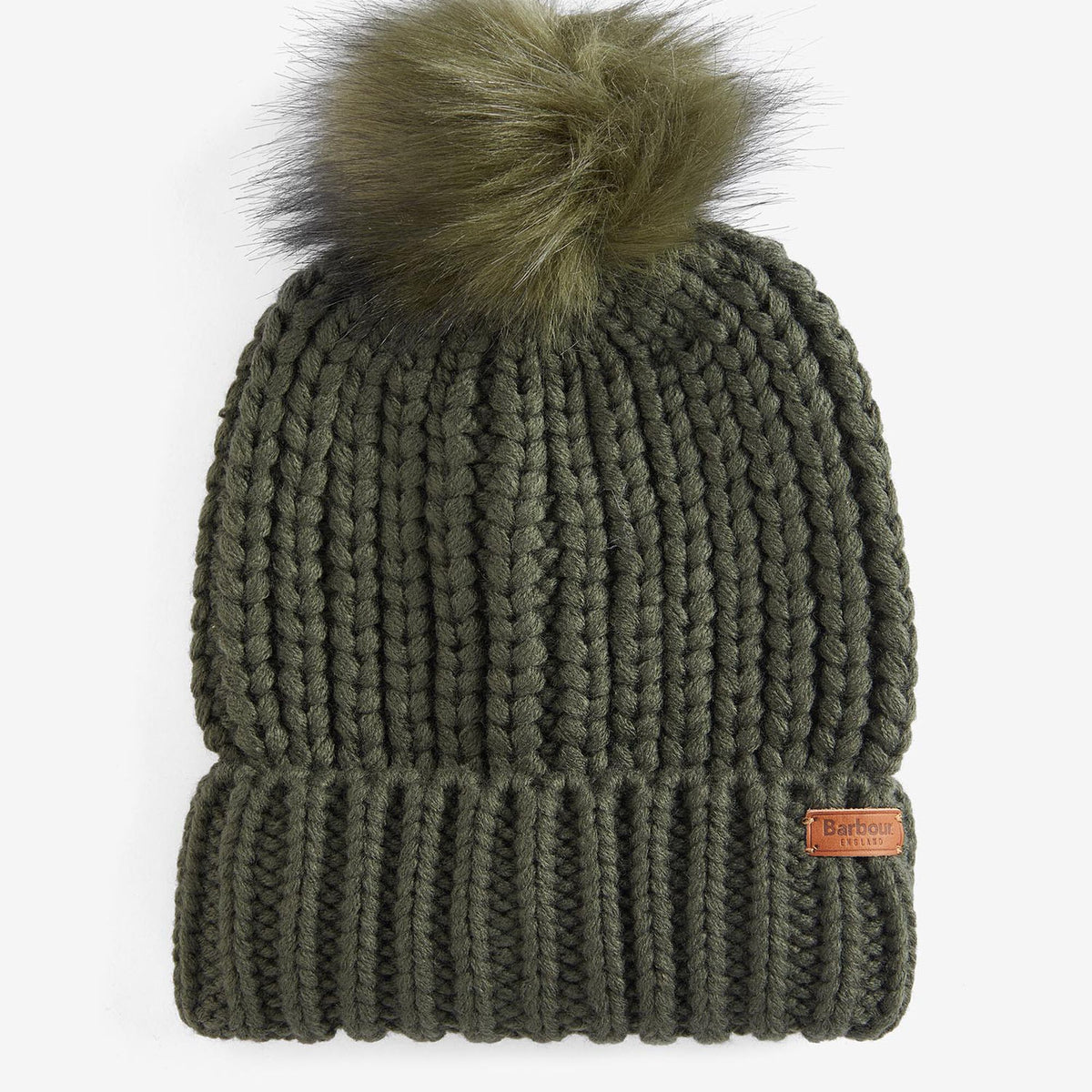 Barbour Saltburn Beanie in Olive